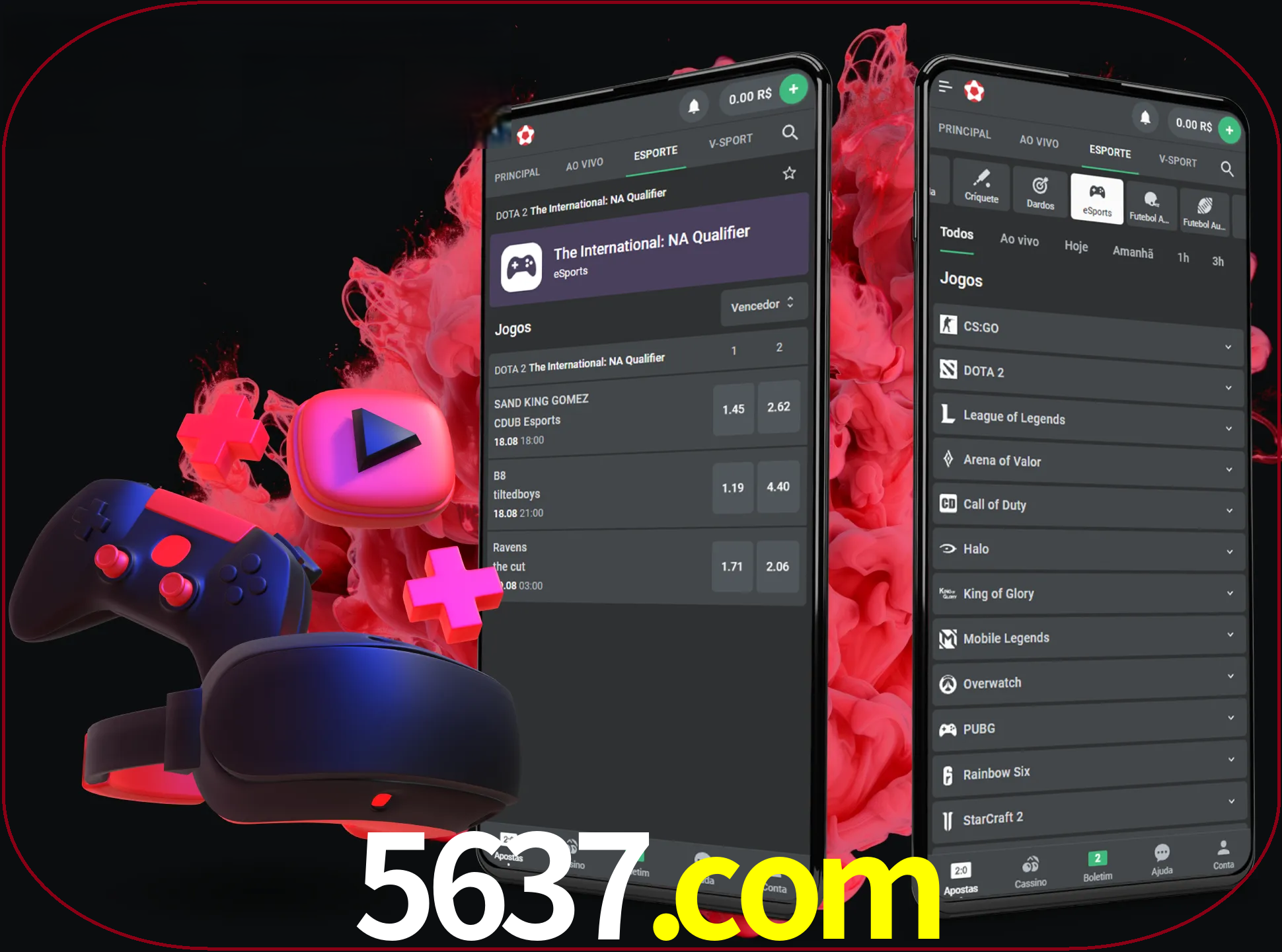 Para ter a aplicação móvel 5637 no seu smartphone, basta descarregar o ficheiro apk e seguir as instruções.